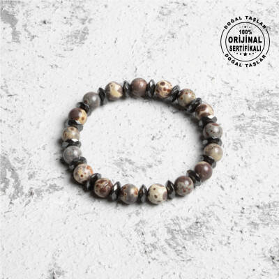 Sertifikalı Osmanlı İnci ve Firuze Doğal Taş Bileklik – Dişil Enerji - Osmanlı Doğaltaş