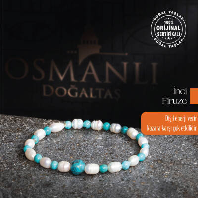 Sertifikalı Osmanlı Şungit ve Kaplan Gözü Taş Bileklik -Cesaret - 2