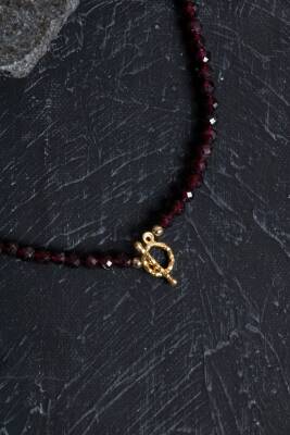 Sertifikalı Özel Kesim Turmalin Altın Kaplama Gümüş Aparat Doğal Taş Set - 4