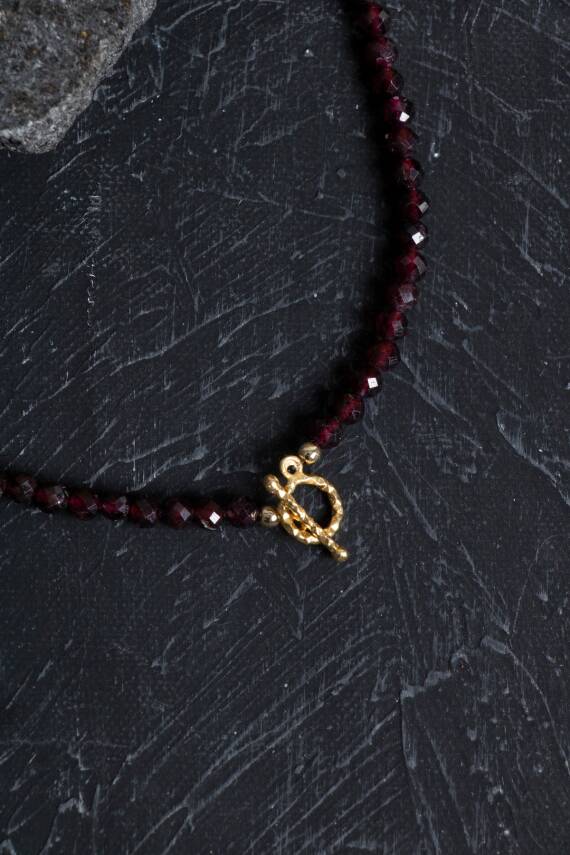 Sertifikalı Özel Kesim Turmalin Altın Kaplama Gümüş Aparat Doğal Taş Set - 4