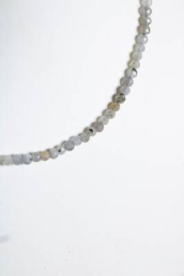 Sertifikalı Özel Seri Akik Doğal Taş Pırlantalı Yüzük - 925 Ayar Gümüş - 7