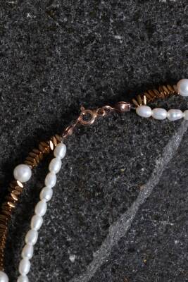 Sertifikalı Özel Seri Sitrin Doğal Taş Pırlantalı Yüzük - 925 Ayar Gümüş - 2