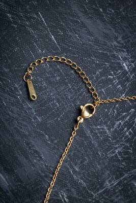 Sertifikalı Pembe Kuvars Doğal Taş Esans Şişesi Kolye - 5