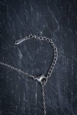 Sertifikalı Pembe Kuvars Doğal Taş Esans Şişesi Kolye - 5