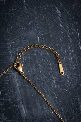 Sertifikalı Pembe Kuvars Doğal Taş Esans Şişesi Kolye - 5