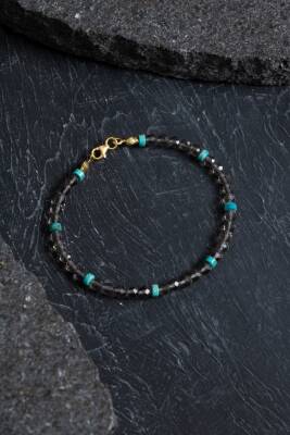 Sertifikalı Pembe Kuvars, Lal, Amazonit, Sitrin, Ametist, Güneş Taşı, Lapis, İnci Doğal Taş Kolye - 3