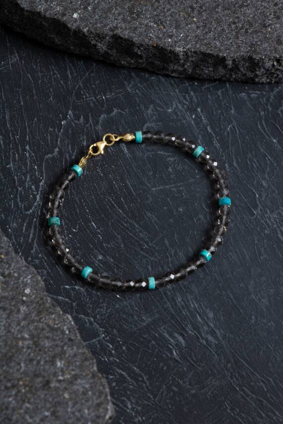 Sertifikalı Pembe Kuvars, Lal, Amazonit, Sitrin, Ametist, Güneş Taşı, Lapis, İnci Doğal Taş Kolye - 3