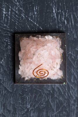 Sertifikalı Pembe kuvars Piramit - 4