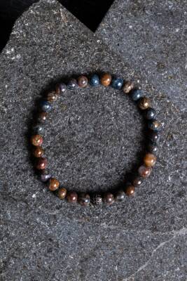 Sertifikalı Pitersit Doğal Taş Bileklik 6 mm (SK:202) - 3