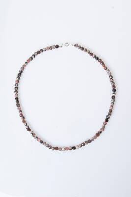 Sertifikalı Rodokrosit Doğal Taş Kolye (SK:245) - 6