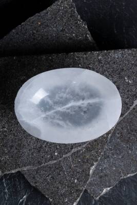 Sertifikalı Selenit Elips Tabak no.2 - 4