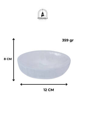 Sertifikalı Selenit Elips Tabak no.5 - 6
