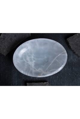 Sertifikalı Selenit Elips Tabak no.7 - 2