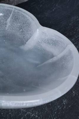 Sertifikalı Selenit Kalp Tabak no.5 - 5