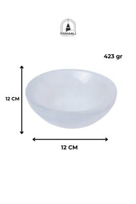 Sertifikalı Selenit Yuvarlak Tabak no.4 - 4