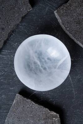 Sertifikalı Selenit Yuvarlak Tabak no.4 - 3