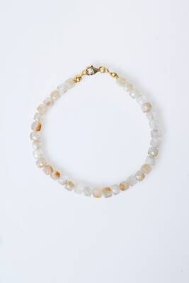 Sertifikalı Sitrin Doğal Taş Bileklik (SK:250) - 6