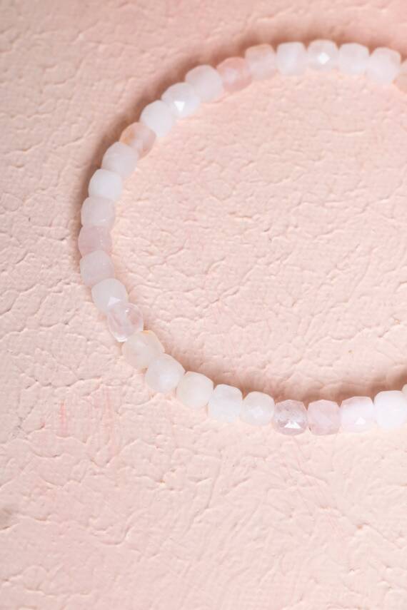 Sertifikalı Sitrin Doğal Taş Bileklik (SK:251) - 4