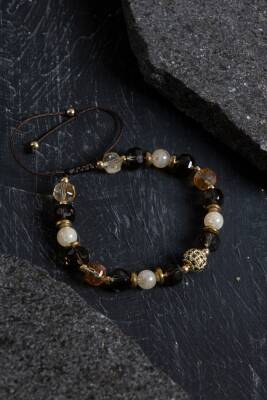 Sertifikalı Sitrin ve Apatit Doğaltaş Bileklik - Osmanlı Doğaltaş