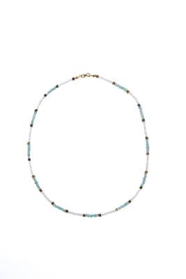 Sertifikalı Sitrin ve Prehnit Doğaltaş Bileklik - 4