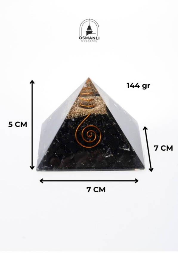 Sertifikalı Şungit Piramit - 6