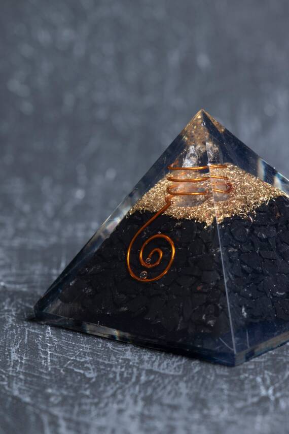 Sertifikalı Şungit Piramit - 5