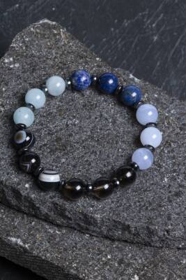 Sertifikalı Terazi Burcu Doğal Taş Bileklik - 3