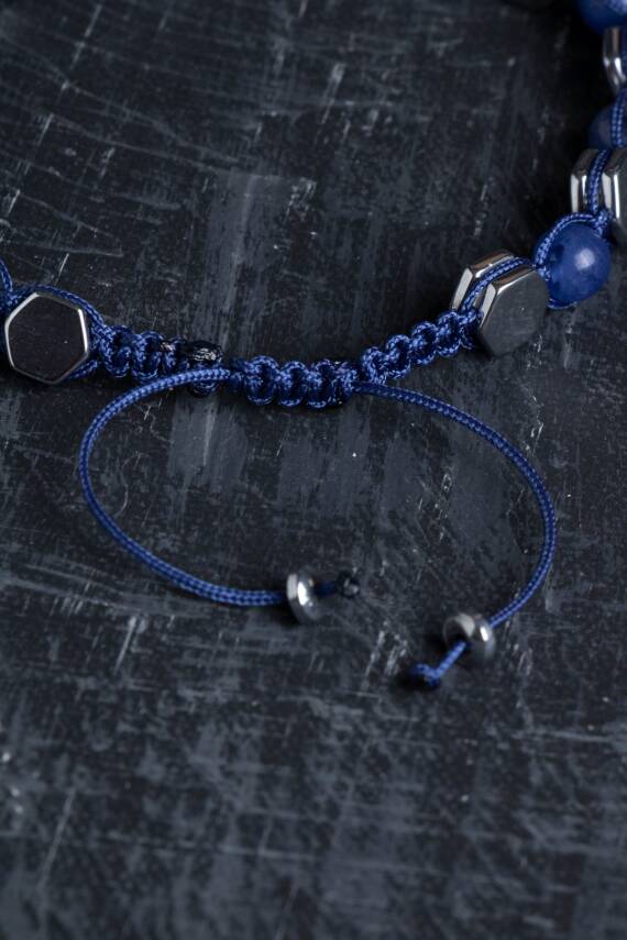 Sertifikalı Terazi Burcu Doğal Taş Bileklik - 5