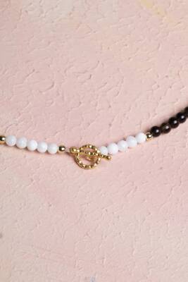 Sertifikalı Terazi Burcu Doğal Taş Kolye - 4