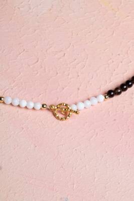 Sertifikalı Terazi Burcu Doğal Taş Kolye - 4