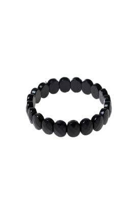 Sertifikalı Turmalin Geniş Kesim Doğal Taş Bileklik - 5