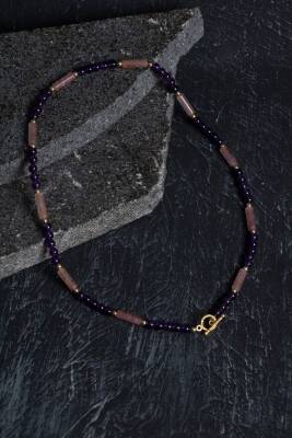 Sertifikalı Turmalin Gümüş Kapama Doğal Taş Kolye - 4