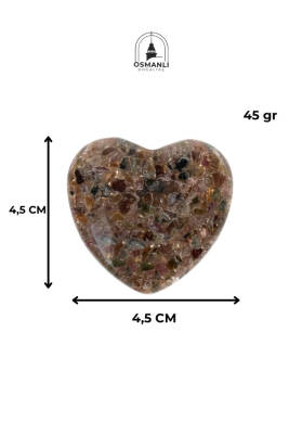 Sertifikalı Turmalin Kalp - 6
