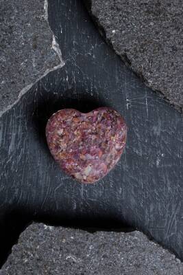 Sertifikalı Turmalin Kalp - Osmanlı Doğal Taş