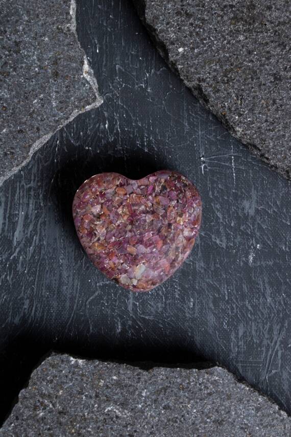 Sertifikalı Turmalin Kalp - 1