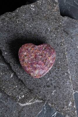 Sertifikalı Turmalin Kalp - 4