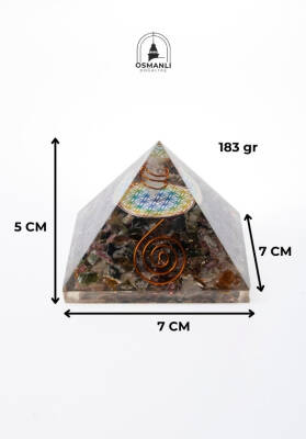Sertifikalı Turmalin Piramit - 6
