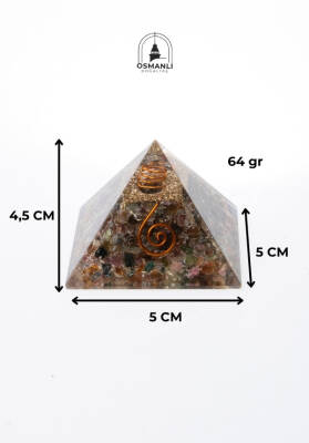 Sertifikalı Turmalin Piramit - 6