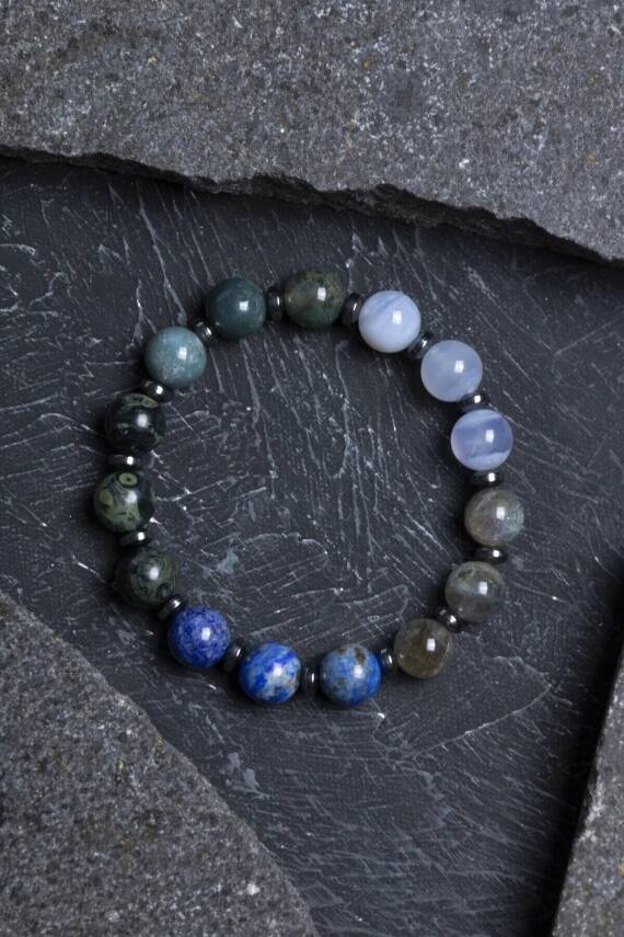 Sertifikalı Yay Burcu Doğal Taş Bileklik - 4