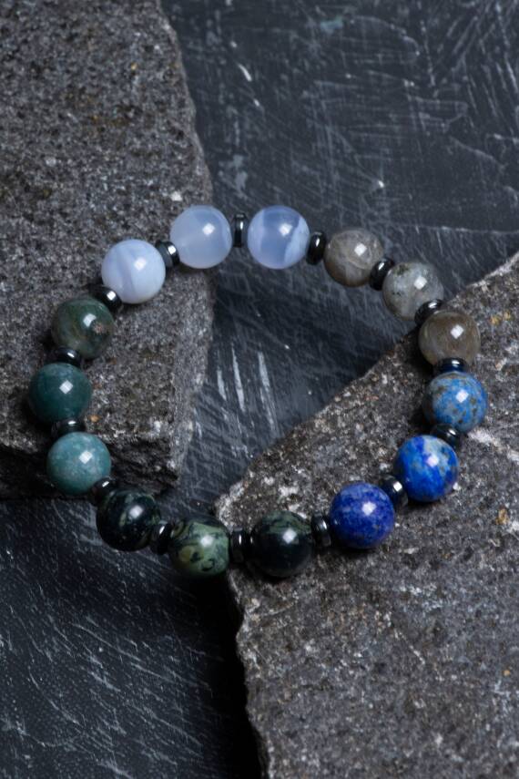 Sertifikalı Yay Burcu Doğal Taş Bileklik - 4