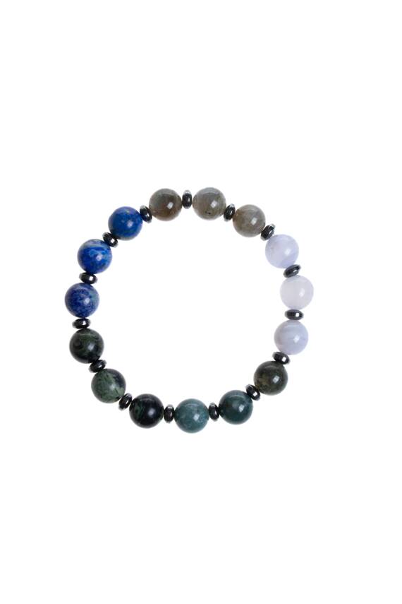 Sertifikalı Yay Burcu Doğal Taş Bileklik - 5