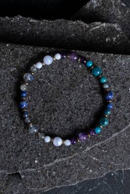 Sertifikalı Yay Burcu Doğal Taş Bileklik (SK:262) - Osmanlı Doğal Taş