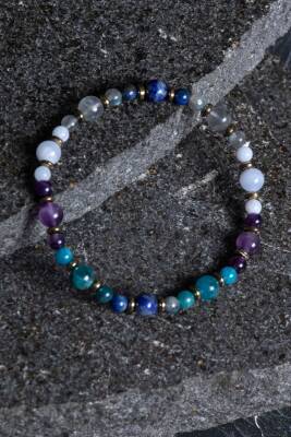 Sertifikalı Yay Burcu Doğal Taş Bileklik (SK:262) - 5