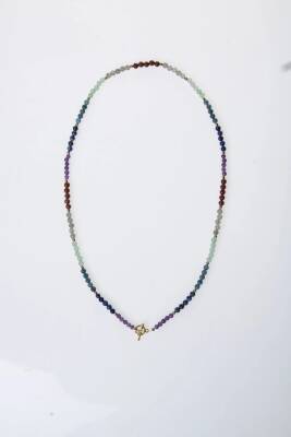 Sertifikalı Yay Burcu Doğal Taş Kolye - 6