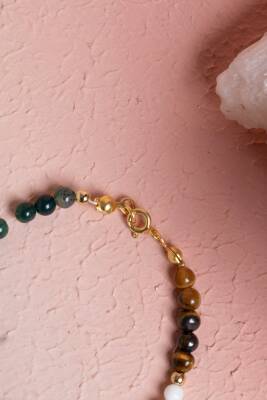 Sertifikalı Yengeç Burcu Doğal Taş Bileklik - 3