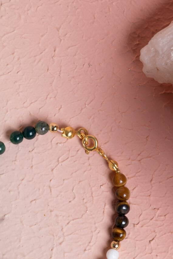 Sertifikalı Yengeç Burcu Doğal Taş Bileklik - 3