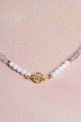 Sertifikalı Yengeç Burcu Doğal Taş Kolye - 4