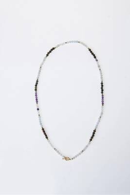 Sertifikalı Yengeç Burcu Doğal Taş Kolye - 6