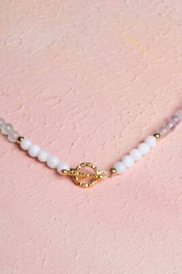 Sertifikalı Yengeç Burcu Doğal Taş Kolye - 3