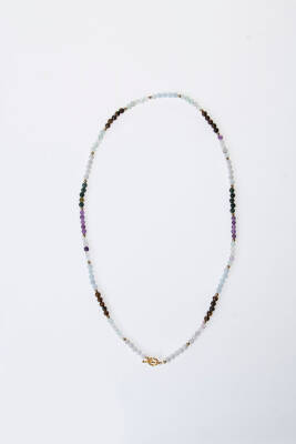 Sertifikalı Yengeç Burcu Doğal Taş Kolye - 6